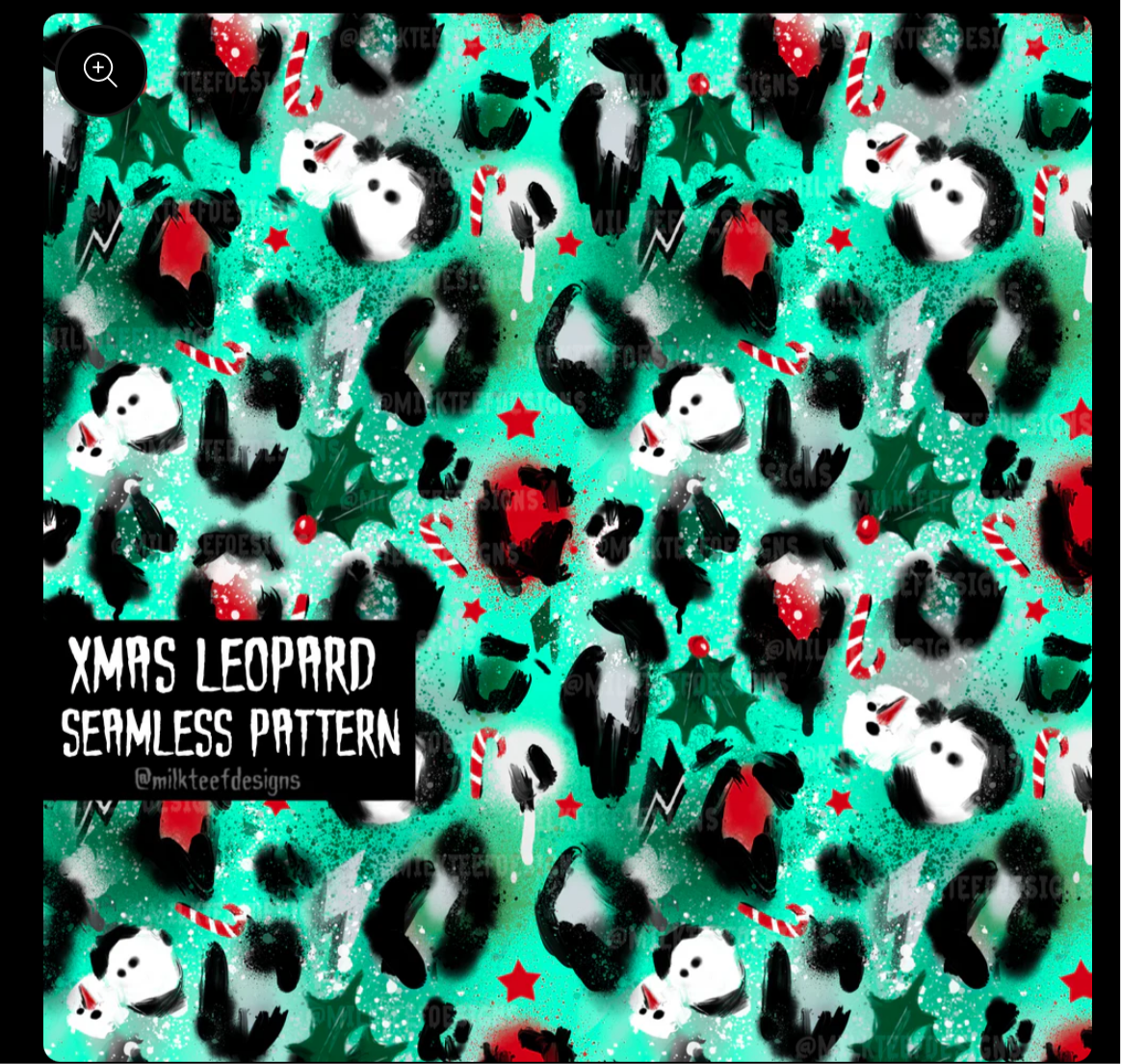 Christmas Leopard