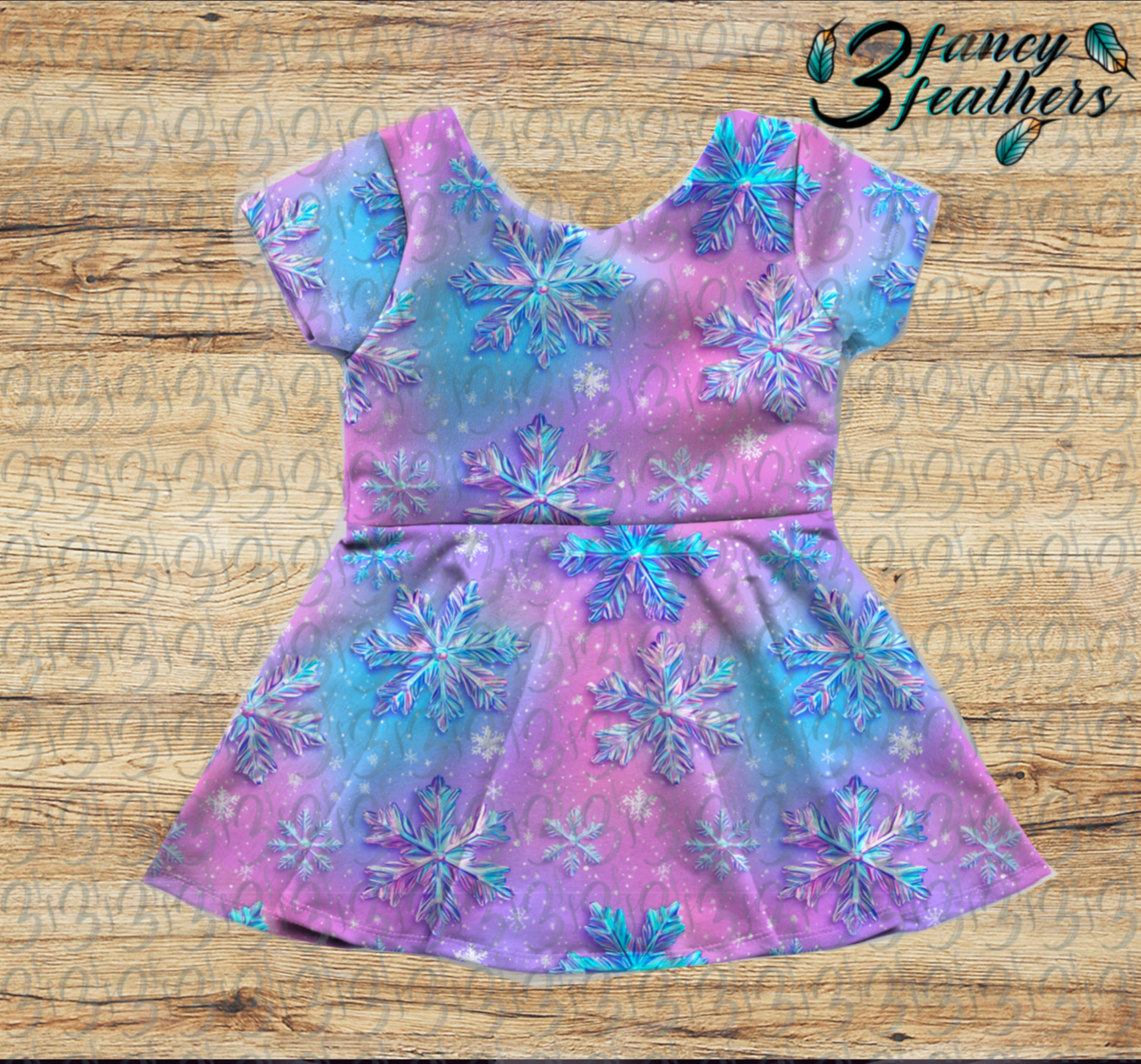Pastel Snowflakes