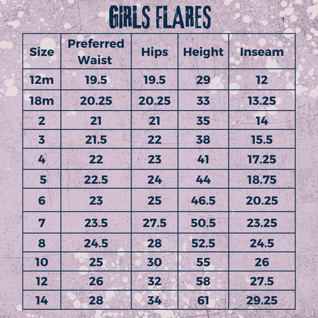 Girls Flares