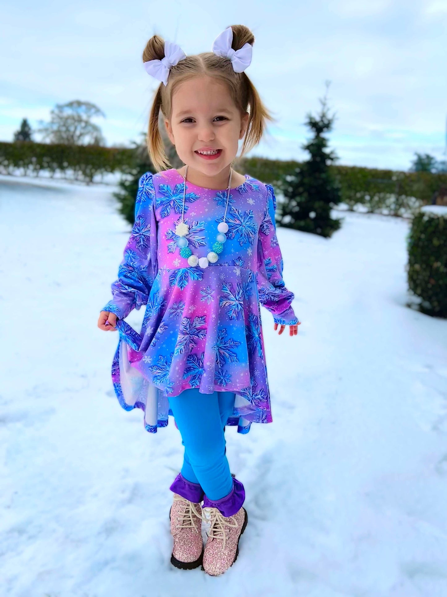 Pastel Snowflakes