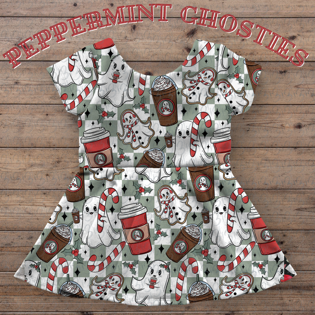 Peppermint Ghosties