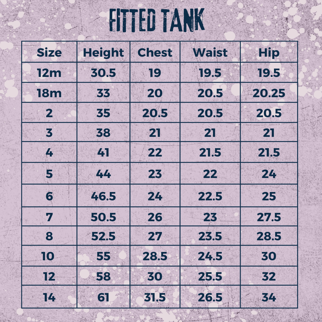 Girls Fitted Tank